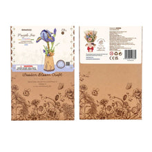 Load image into Gallery viewer, 3D Puzzle - Purple Iris