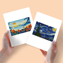 Load image into Gallery viewer, Mini Diamond Painting 15x20cm (2 pieces) - Butterfly and Rose