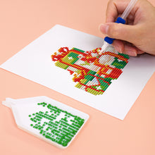 Load image into Gallery viewer, Mini Diamond Painting 15x20cm (2 pieces) - Drinks and Festive Wreaths