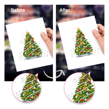Load image into Gallery viewer, Mini Diamond Painting 15x20cm (2 pieces) - Easter Eggs and Christmas Trees