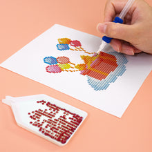 Load image into Gallery viewer, Mini Diamond Painting 15x20cm (2 pieces) - Boxes and Balloons