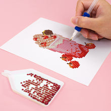 Load image into Gallery viewer, Mini Diamond Painting 15x20cm (2 pieces) - Drinks and Blooms