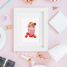 Load image into Gallery viewer, Mini Diamond Painting 15x20cm (2 pieces) - Drinks and Blooms