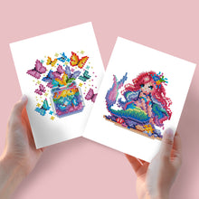 Load image into Gallery viewer, Mini Diamond Painting 15x20cm (2 pieces) - Mermaid's Fantasy Art