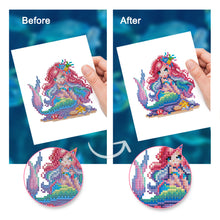 Load image into Gallery viewer, Mini Diamond Painting 15x20cm (2 pieces) - Mermaid's Fantasy Art