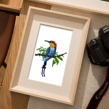 Load image into Gallery viewer, Mini Diamond Painting 15x20cm (2 pieces) - Butterfly and Bird Design