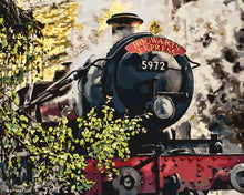 Load image into Gallery viewer, Paint by numbers kit for adults Harry Potter - Hogwarts Express Figured'Art UK