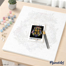 Load image into Gallery viewer, Harry Potter - Floral Hogwarts Crest