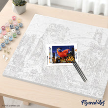 Load image into Gallery viewer, Superman and Lois in the Sky