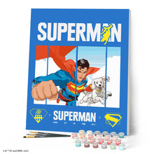 Load image into Gallery viewer, Superman Flying with Krypto