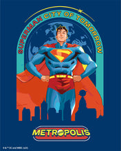 Load image into Gallery viewer, Paint by numbers kit for adults Superman City of Tomorrow Figured'Art UK