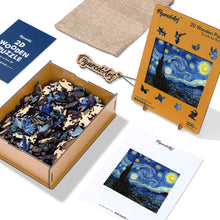 Load image into Gallery viewer, Wooden Puzzle - Van Gogh - Starry Night