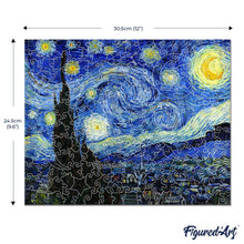Load image into Gallery viewer, Wooden Puzzle - Van Gogh - Starry Night