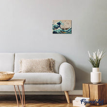 Load image into Gallery viewer, Wooden Puzzle - The Great Wave off Kanagawa by Hokusa