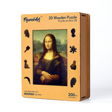 Load image into Gallery viewer, Wooden Puzzle - Mona Lisa by Leonardo da Vinci
