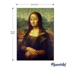Load image into Gallery viewer, Wooden Puzzle - Mona Lisa by Leonardo da Vinci