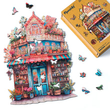 Load image into Gallery viewer, Wooden Puzzle - Whimsical Florist