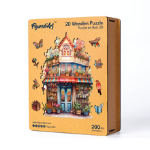 Load image into Gallery viewer, Wooden Puzzle - Whimsical Florist