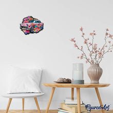 Load image into Gallery viewer, Wooden Puzzle - Vintage Floral Car
