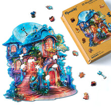 Load image into Gallery viewer, Wooden Puzzle - Enchanted House