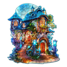 Load image into Gallery viewer, Wooden Puzzle - Enchanted House