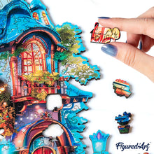 Load image into Gallery viewer, Wooden Puzzle - Enchanted House