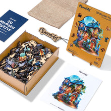Load image into Gallery viewer, Wooden Puzzle - Enchanted House