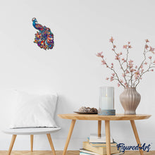 Load image into Gallery viewer, Wooden Puzzle - Peacock