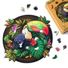 Load image into Gallery viewer, Wooden Puzzle - Tropical Toucan