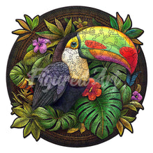 Load image into Gallery viewer, Wooden Puzzle - Tropical Toucan