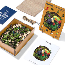 Load image into Gallery viewer, Wooden Puzzle - Tropical Toucan