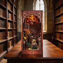 Load image into Gallery viewer, DIY Book Nook Kit - Hogg Library of Magic