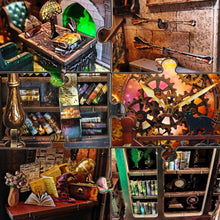Load image into Gallery viewer, DIY Book Nook Kit - Hogg Library of Magic