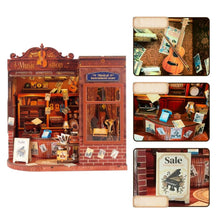Load image into Gallery viewer, Miniature House - Vintage Music Shop
