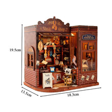 Load image into Gallery viewer, Miniature House - Vintage Music Shop