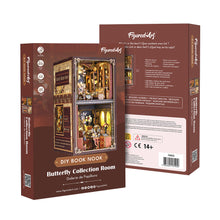 Load image into Gallery viewer, DIY Book Nook Kit - Butterfly Collection Room