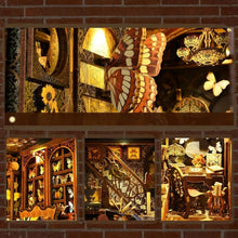 Load image into Gallery viewer, DIY Book Nook Kit - Butterfly Collection Room