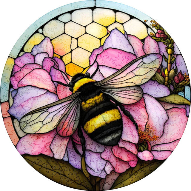Wooden Puzzle - Bumblebee