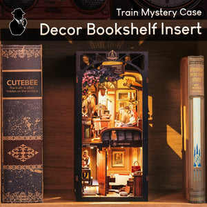 DIY Book Nook Kit - Train Mystery