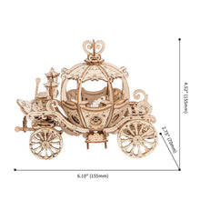 Load image into Gallery viewer, 3D Puzzle - Pumpkin Cart
