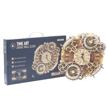 Load image into Gallery viewer, 3D Puzzle - Zodiac Wall Clock