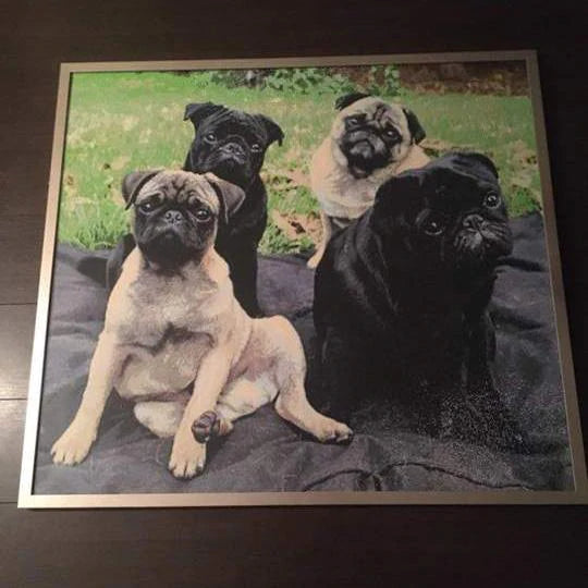 Margaret and her Custom Diamond Painting