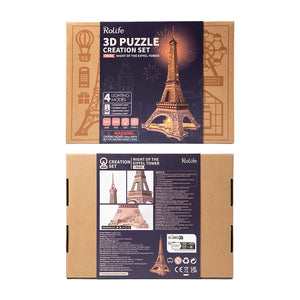 3D Puzzle - Night of the Eiffel Tower
