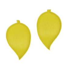 Load image into Gallery viewer, Diamond Painting 1 Pair of Organizational Trays Leaf Design Yellow Accessory