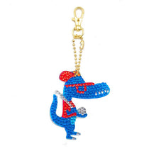 Load image into Gallery viewer, Diamond Painting Pendant Cool Dinosaurs 4-piece Set