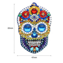Load image into Gallery viewer, Diamond Painting Skull Pendant 4 Piece Set