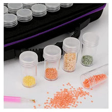 Load image into Gallery viewer, Diamond Painting Case Butterflies with 60 Compartments + Accessories