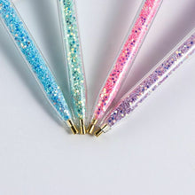 Load image into Gallery viewer, Diamond Painting glitter pen with hairball 4 colors accessory