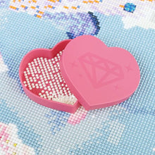 Load image into Gallery viewer, Diamond Painting heart-shaped organizational tray accessory