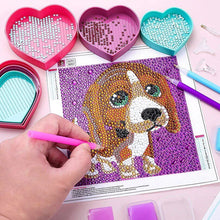 Load image into Gallery viewer, Diamond Painting heart-shaped organizational tray accessory